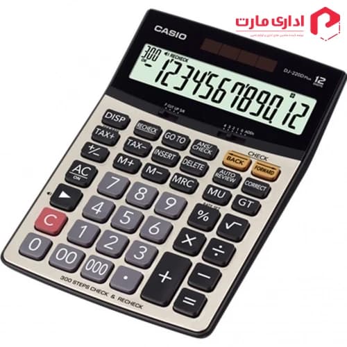 ماشین حساب کاسیو مدل DJ-220D Plus — تصویر ۷