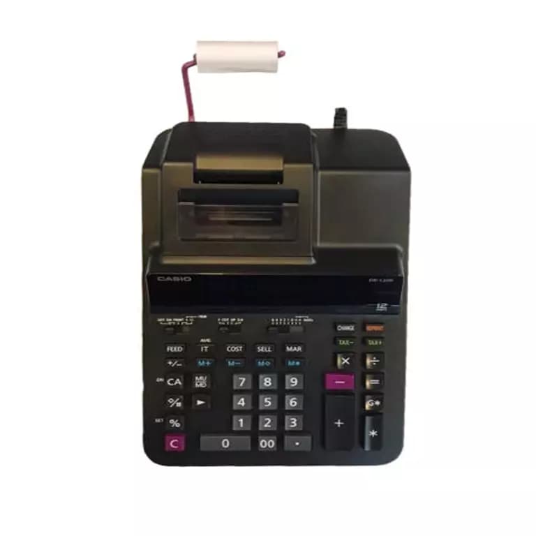 ماشین کاسیو حساب مدل DR-120R