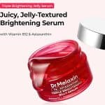 سرم ژل ضد لک دکتر ملاکسین Dr.Melaxin مدل Triple Brightening Jelly Serum حجم 30 میل — تصویر ۲
