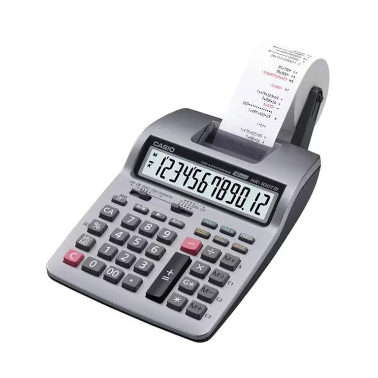 ماشین حساب کاسیو مدل HR-100TM