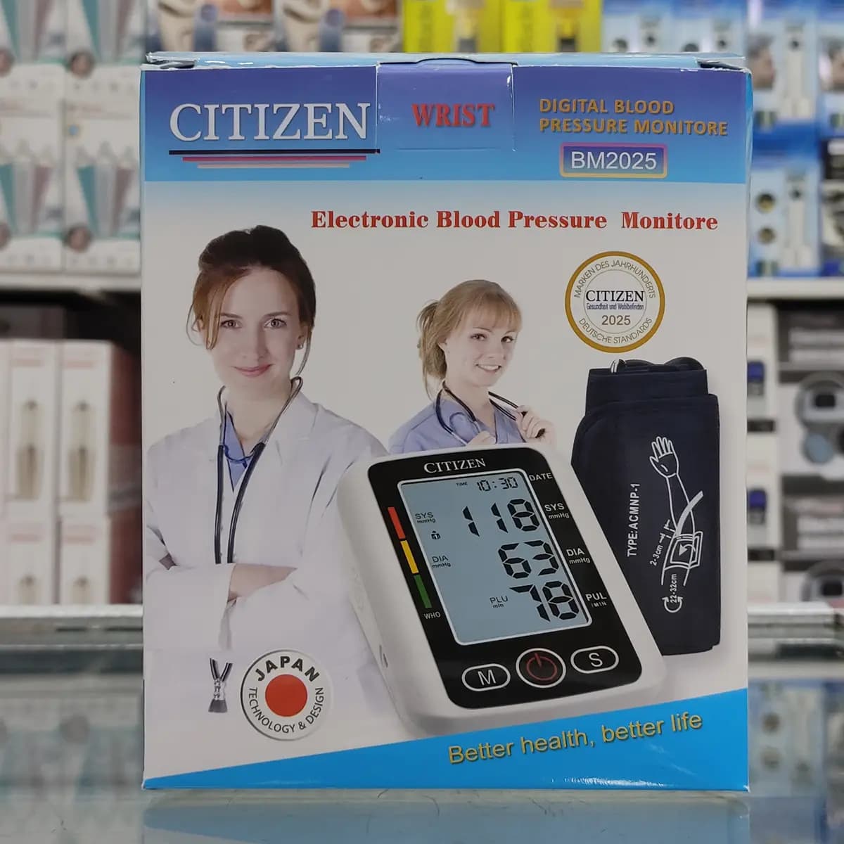 فشار سنج سخنگوی سیتیزن مدل BM2025 — تصویر ۴