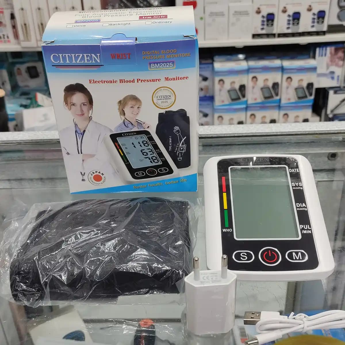فشار سنج سخنگوی سیتیزن مدل BM2025 — تصویر ۳