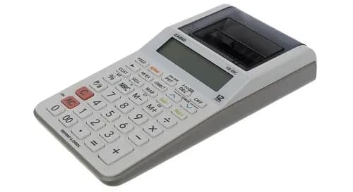 ماشین حساب HR-8RC-BK کاسیو — تصویر ۵