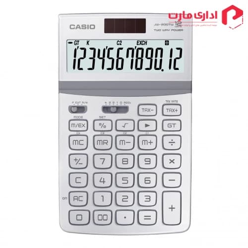 ماشین حساب کاسیو مدل JW-200TW-WE — تصویر ۴