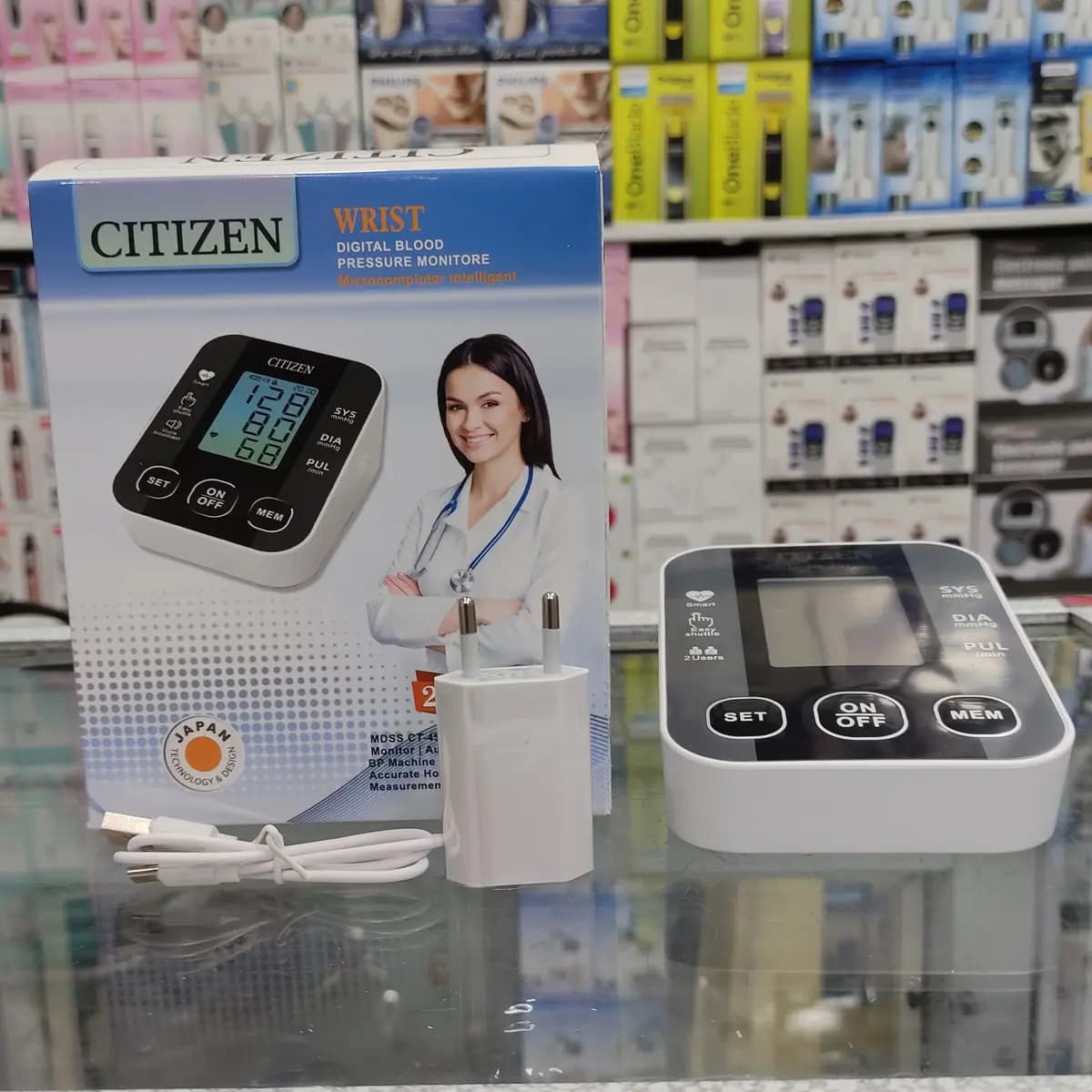 فشارسنج دیجیتالی سیتیزن مدل CT-4533 — تصویر ۳