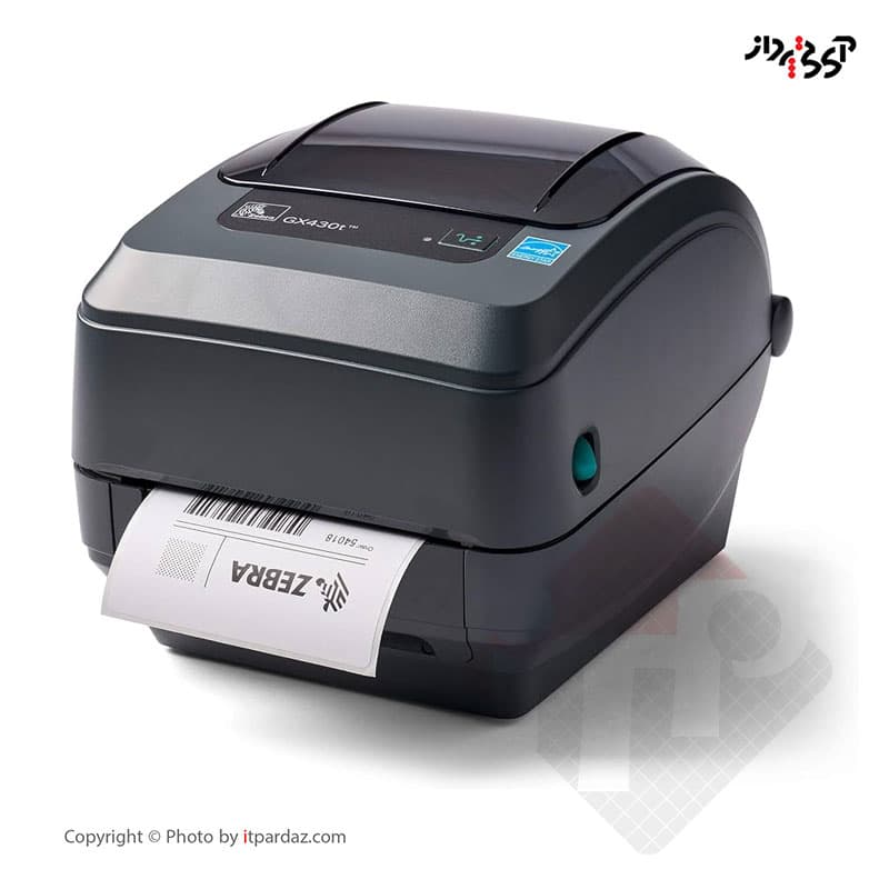 لیبل پرینتر حرارتی Zebra Gx430t – استوک — تصویر ۳