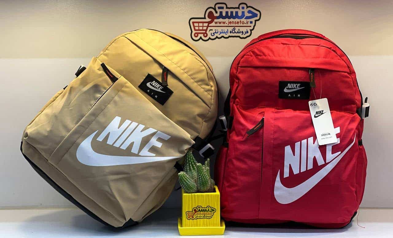 کوله پشتی اسپرت جلو زیپ مخفی (کیف مدرسه نایک) nike کد 1402312 — تصویر ۳