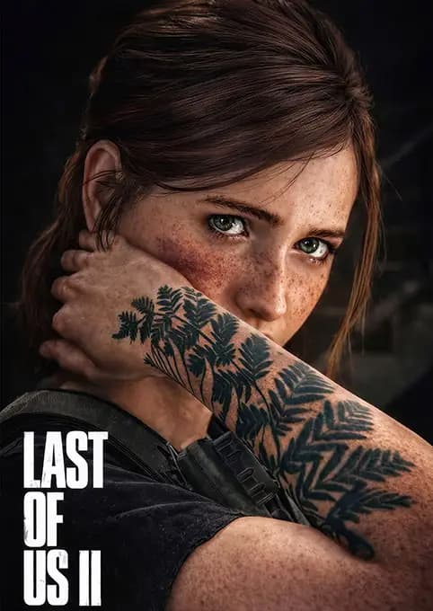 متال پوستر بازی The Last Of Us کد N701