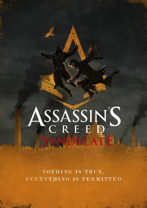 متال پوستر بازی Assassin’s Creed کدN702