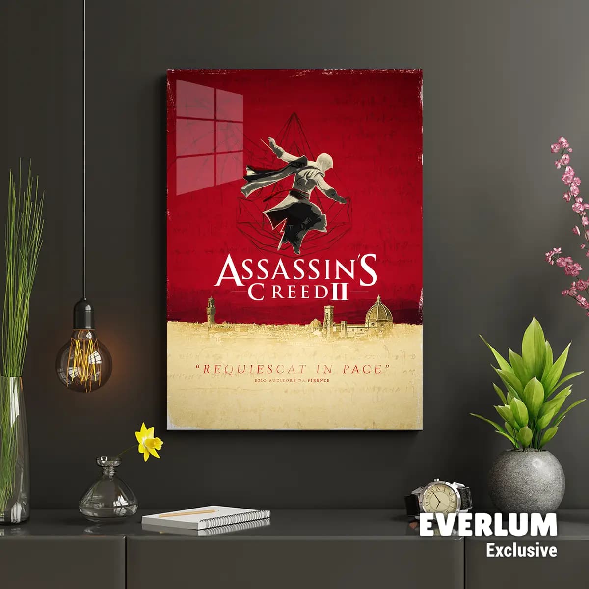 متال پوستر بازی Assassin’s Creed کد N701 — تصویر ۲