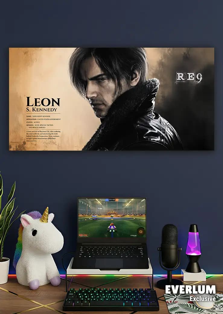 متال پوستر بازی Resident Evil کد N215