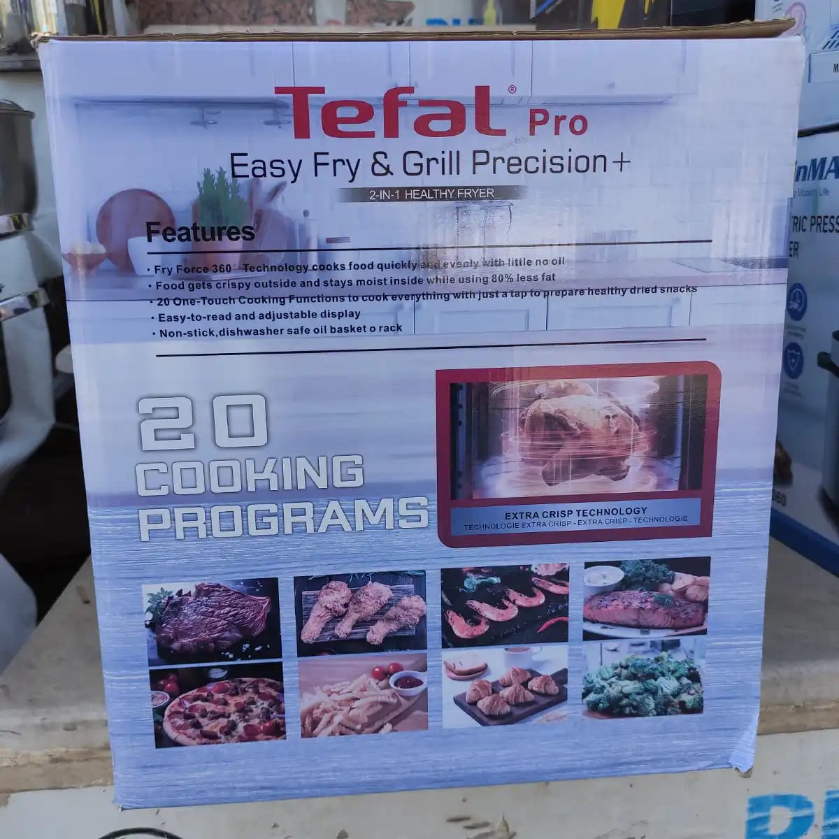 سرخ کن و گریل بدون روغن تفال پرو مدل TF-1102 — تصویر ۵