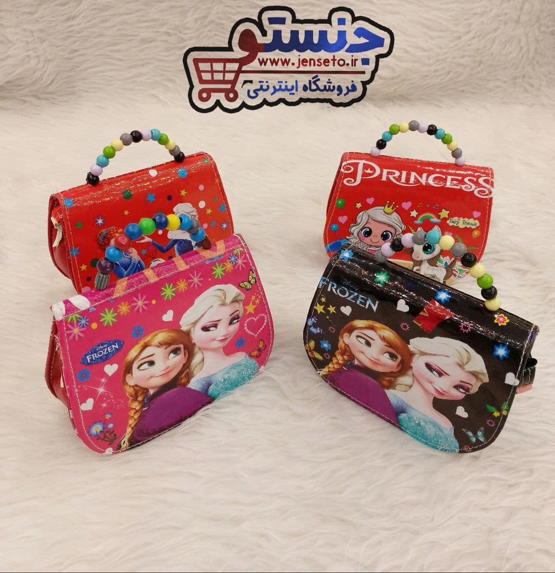 کیف دخترانه بچگانه فروزان دسته موریی FROZEN کد 1402263