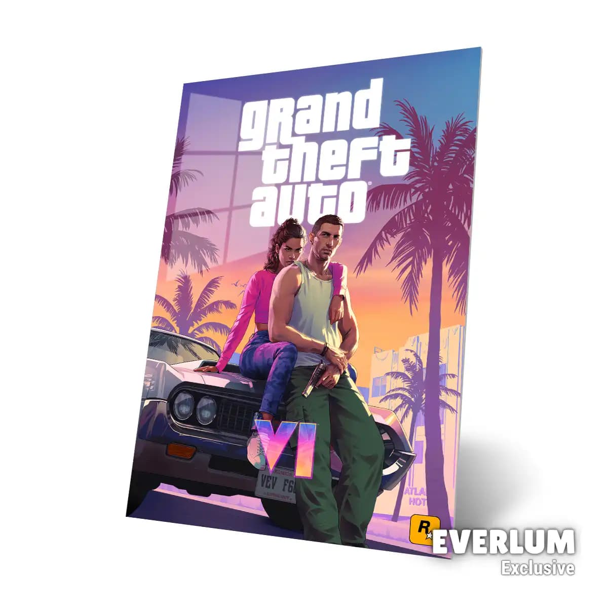متال پوستر بازی GTA VI کد N206 — تصویر ۳