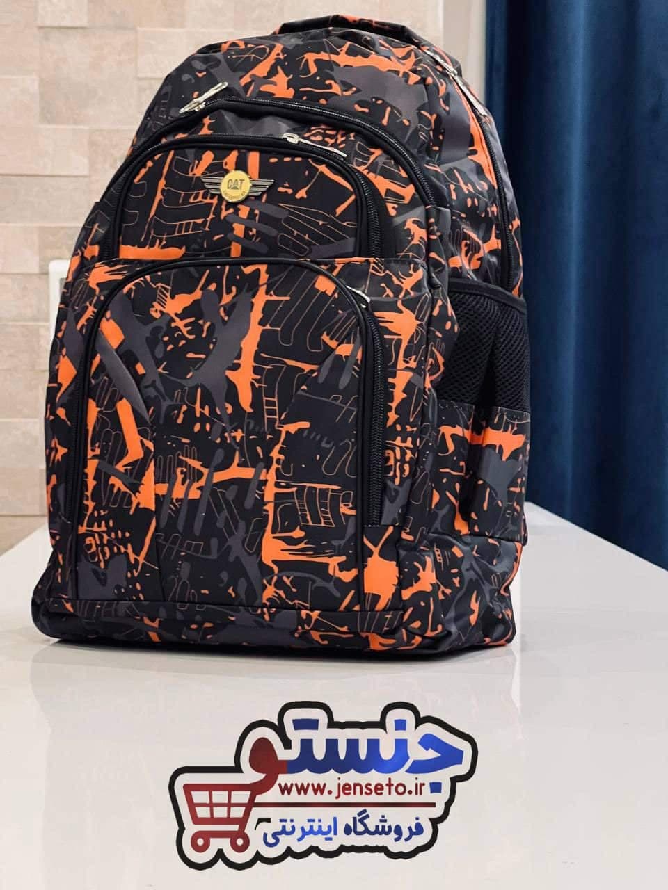 کوله پشتی چیریکی ارتشی اسپرت کارترپیلار جا لپ تاپی دار خارجی (کیف مدرسه cat) کد 1402257 — تصویر ۵
