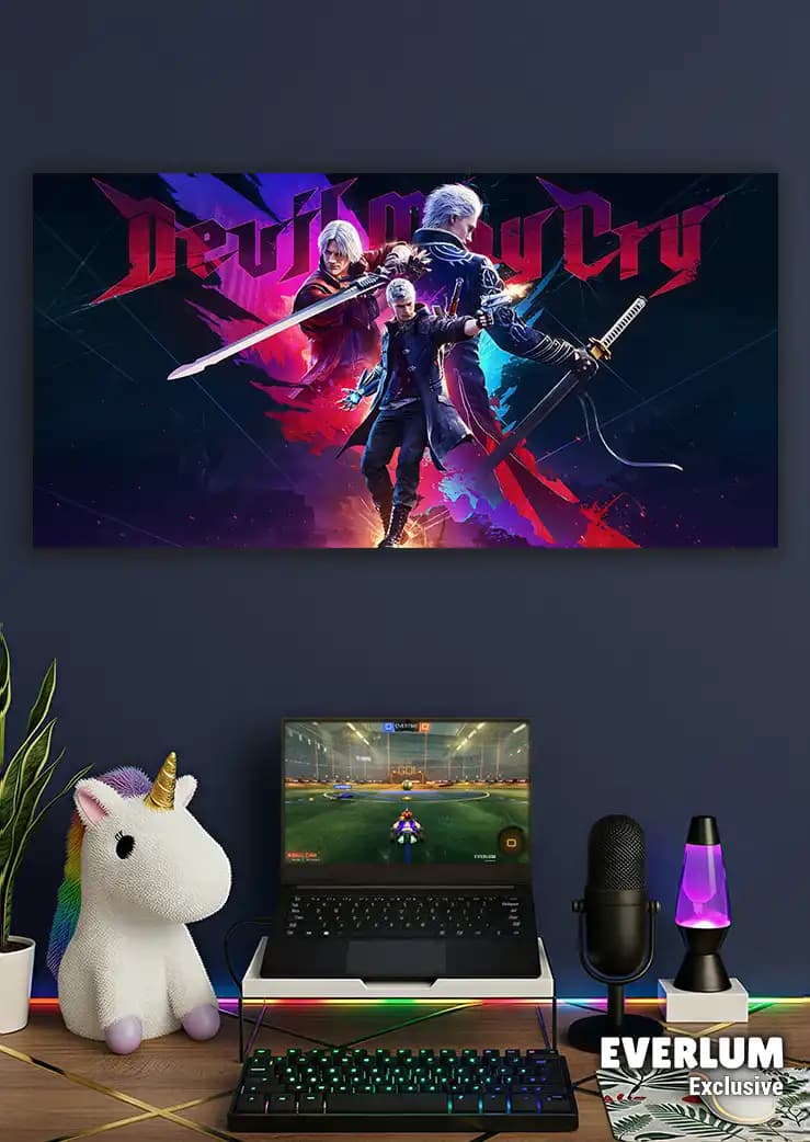 متال پوستر بازی Devil May Cry کد N203