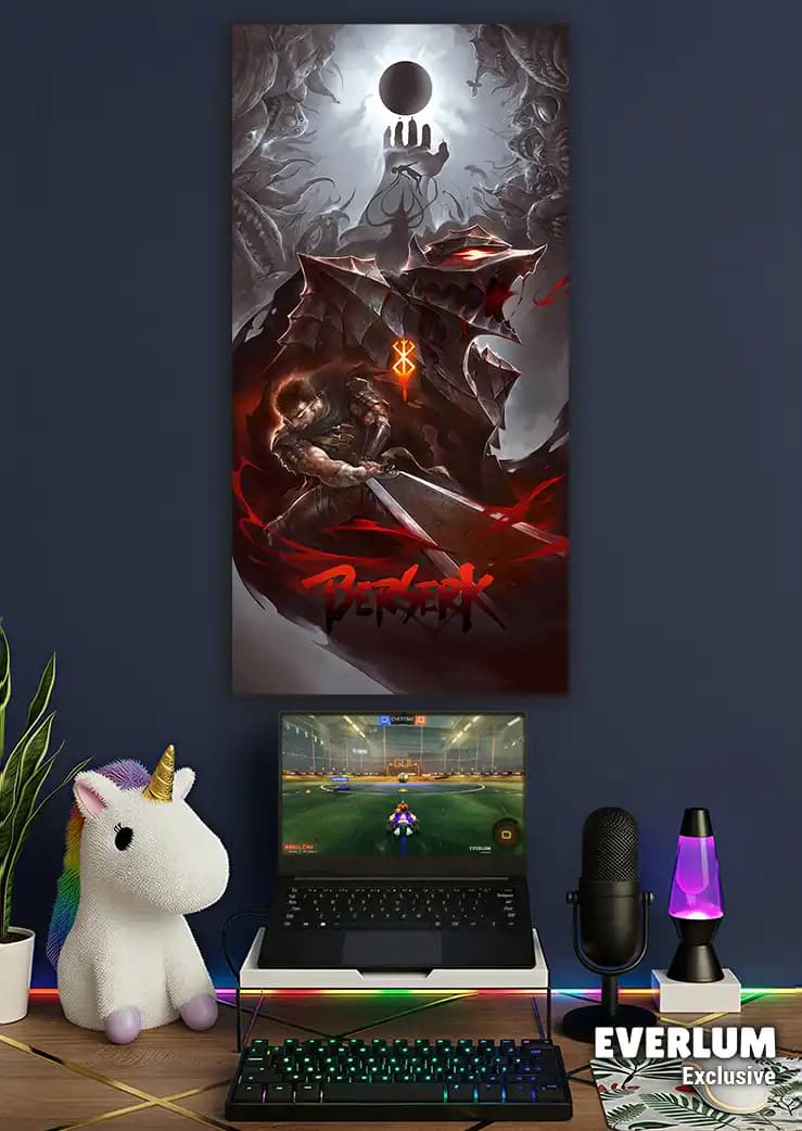 متال پوستر انیمه Berserk کد N208