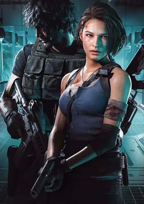 متال پوستر بازی Resident Evil کد N213
