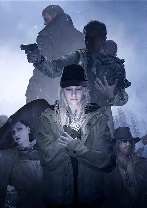 متال پوستر بازی Resident Evil کد N211