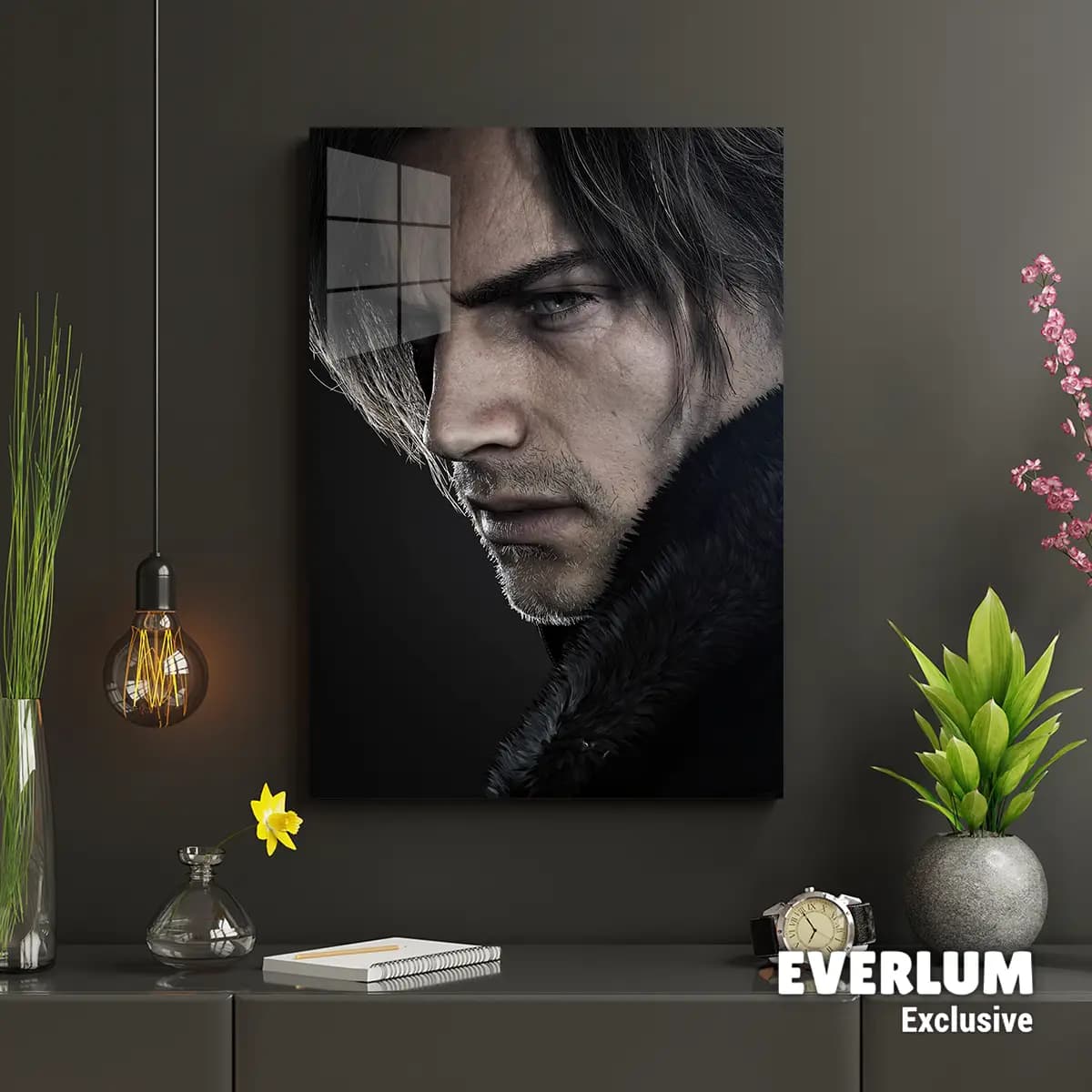 متال پوستر شخصیت Leon از بازی Resident Evil کد N204 — تصویر ۲