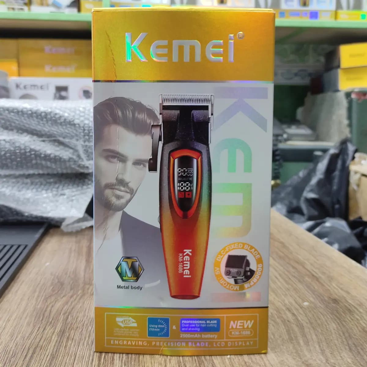 ماشین اصلاح کیمی مدل KM-1686 — تصویر ۳