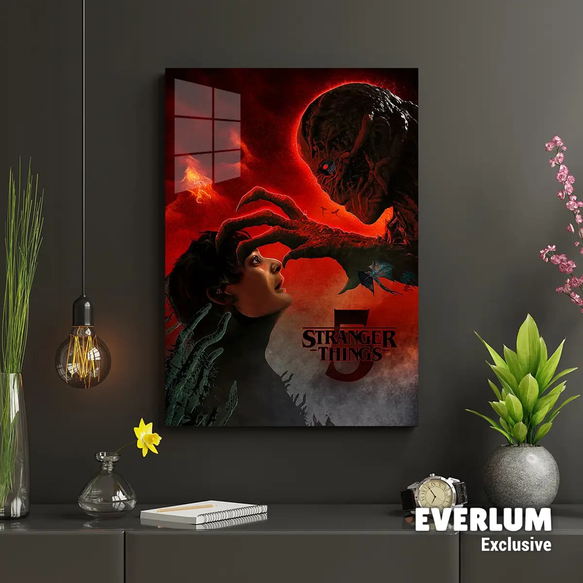 متال پوستر سریال Stranger Things کد N210 — تصویر ۲