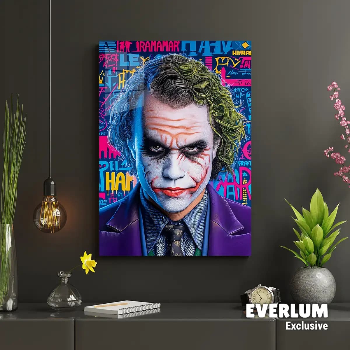 متال پوستر شخصیت Joker کد N603 — تصویر ۲