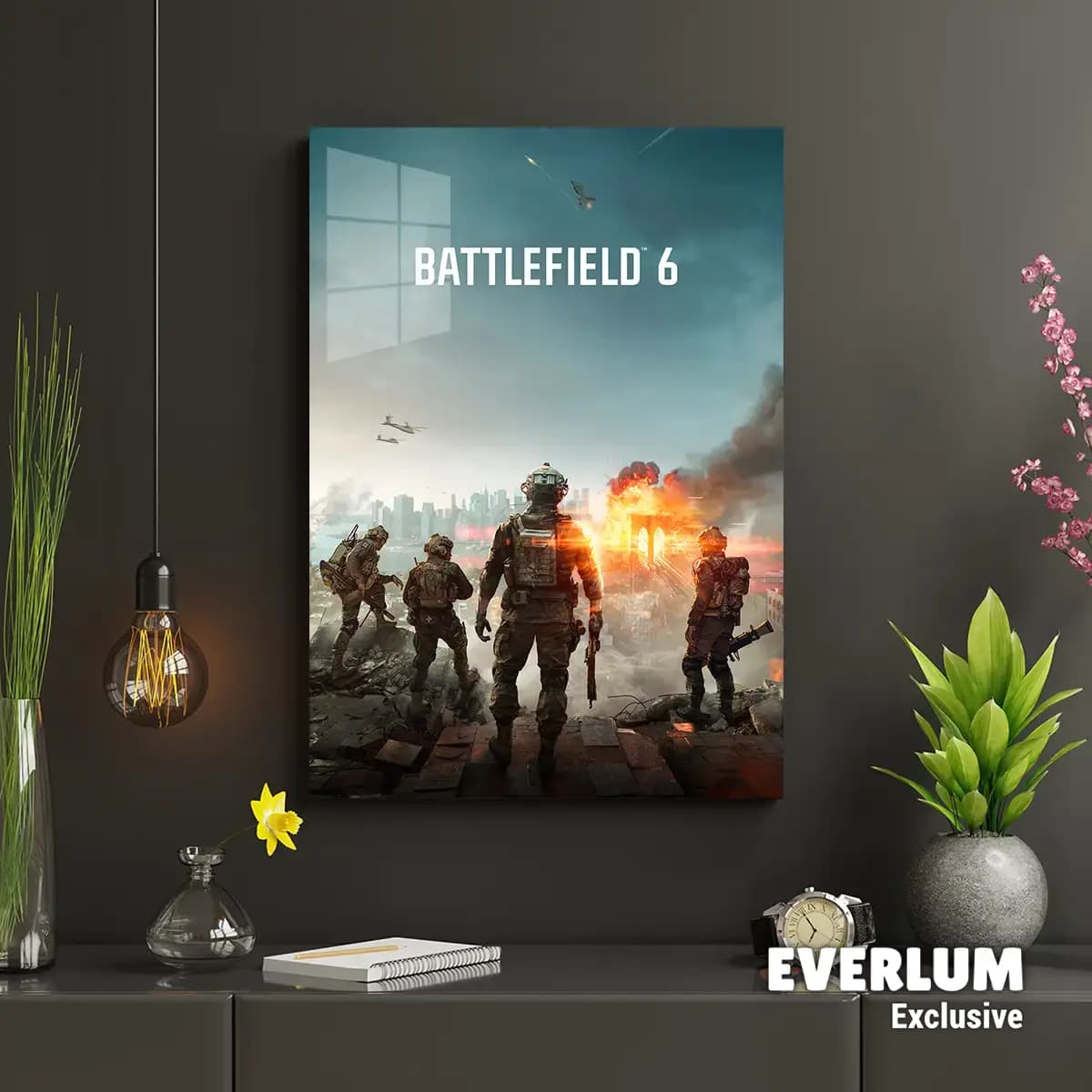 متال پوستر بازی Battlefield کد N201 — تصویر ۲