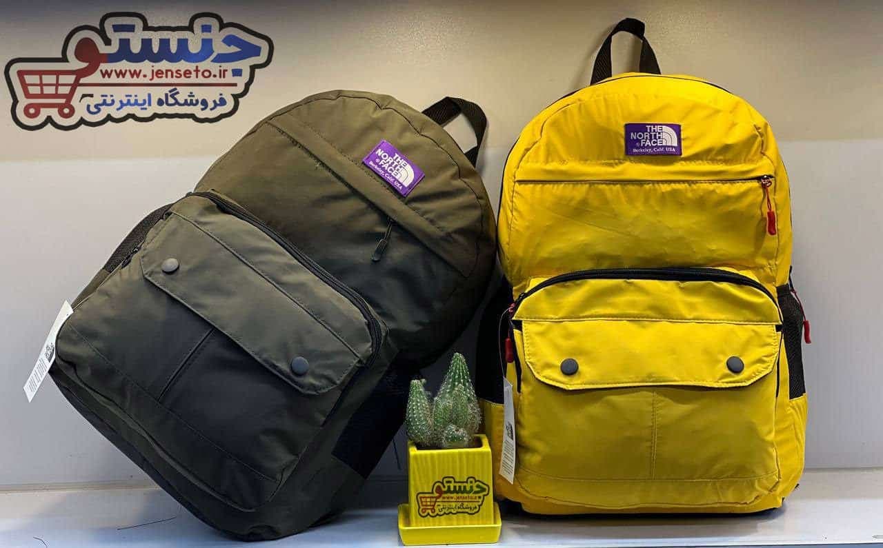 کوله پشتی اسپرت شمعی دو دکمه ای (کیف مدرسه) کد 1402149 — تصویر ۴