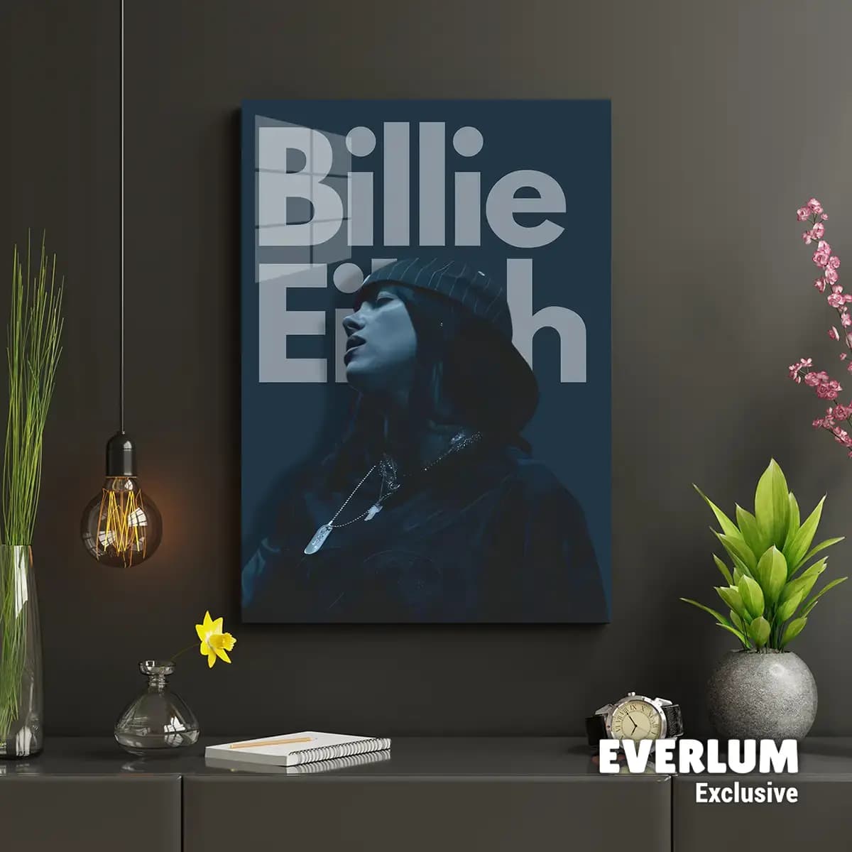 متال پوستر Billie Eilish کد N214 — تصویر ۲