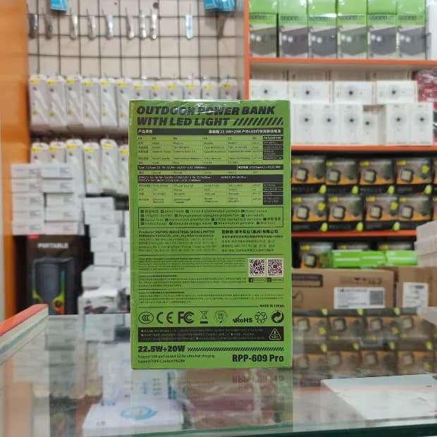 پاوربانک فست شارژ 60000 ریمکس RPP-609 Pro — تصویر ۵