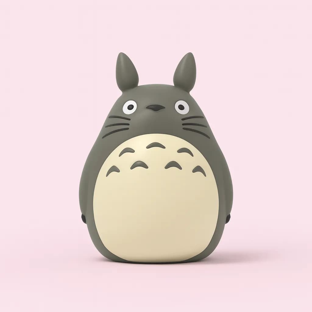 فیگور توتورو – مدل الهام‌گرفته از انیمه همسایه من (My Neighbor Totoro) — تصویر ۹