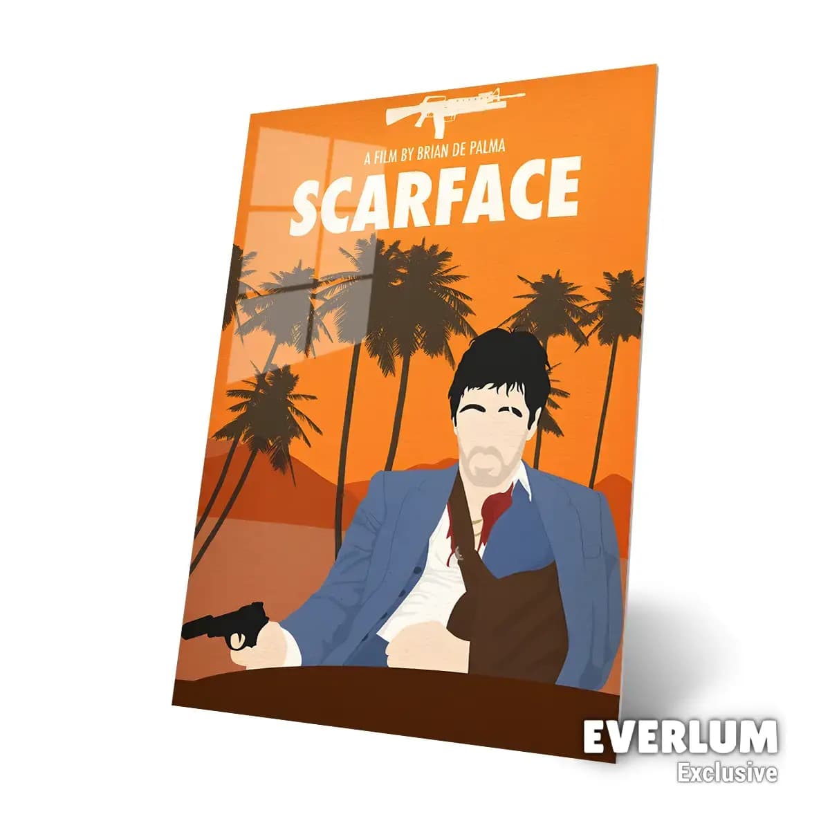 متال پوستر فیلم Scarface کد N201 — تصویر ۳