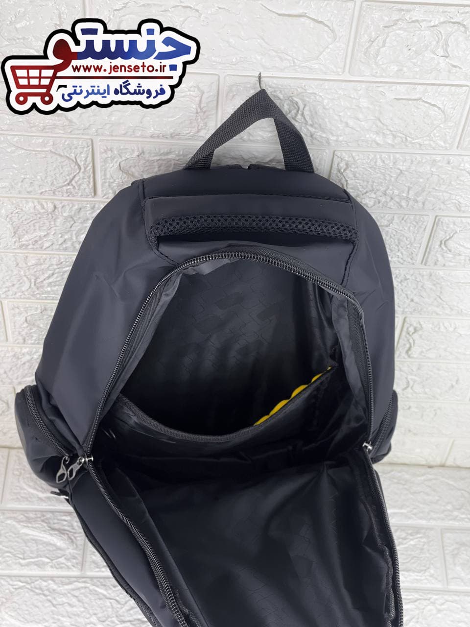 کوله پشتی اسپرت mack جاهندزفری دار دیبا خارجی (کیف مدرسه مک) کد 1821 — تصویر ۴