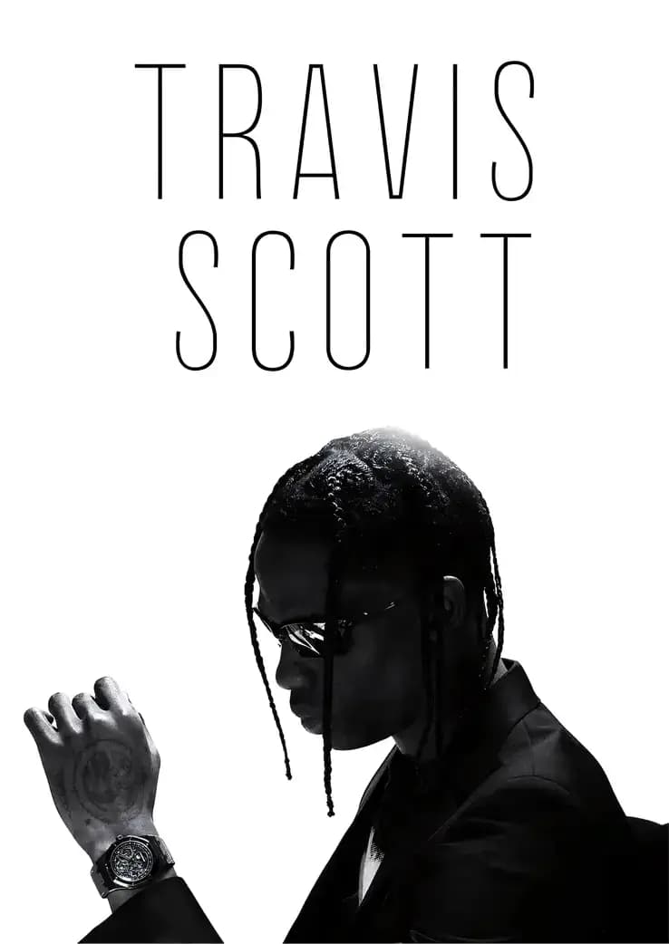 متال پوستر Travis Scott کد N616