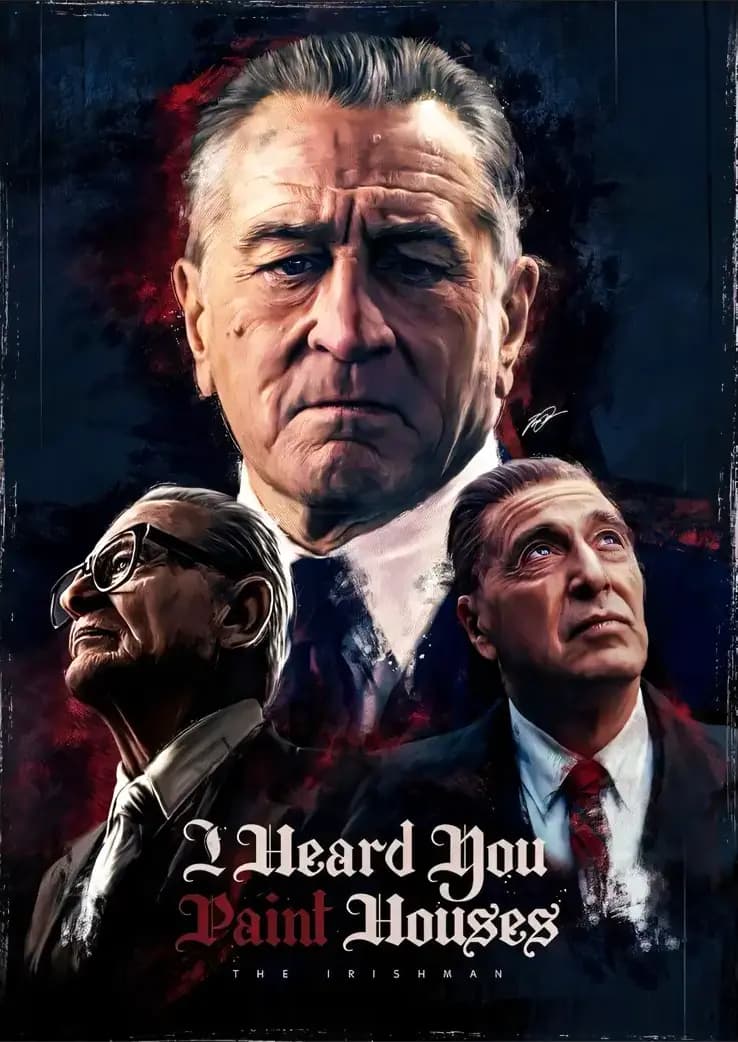 متال پوستر فیلم The Irishman کد N601
