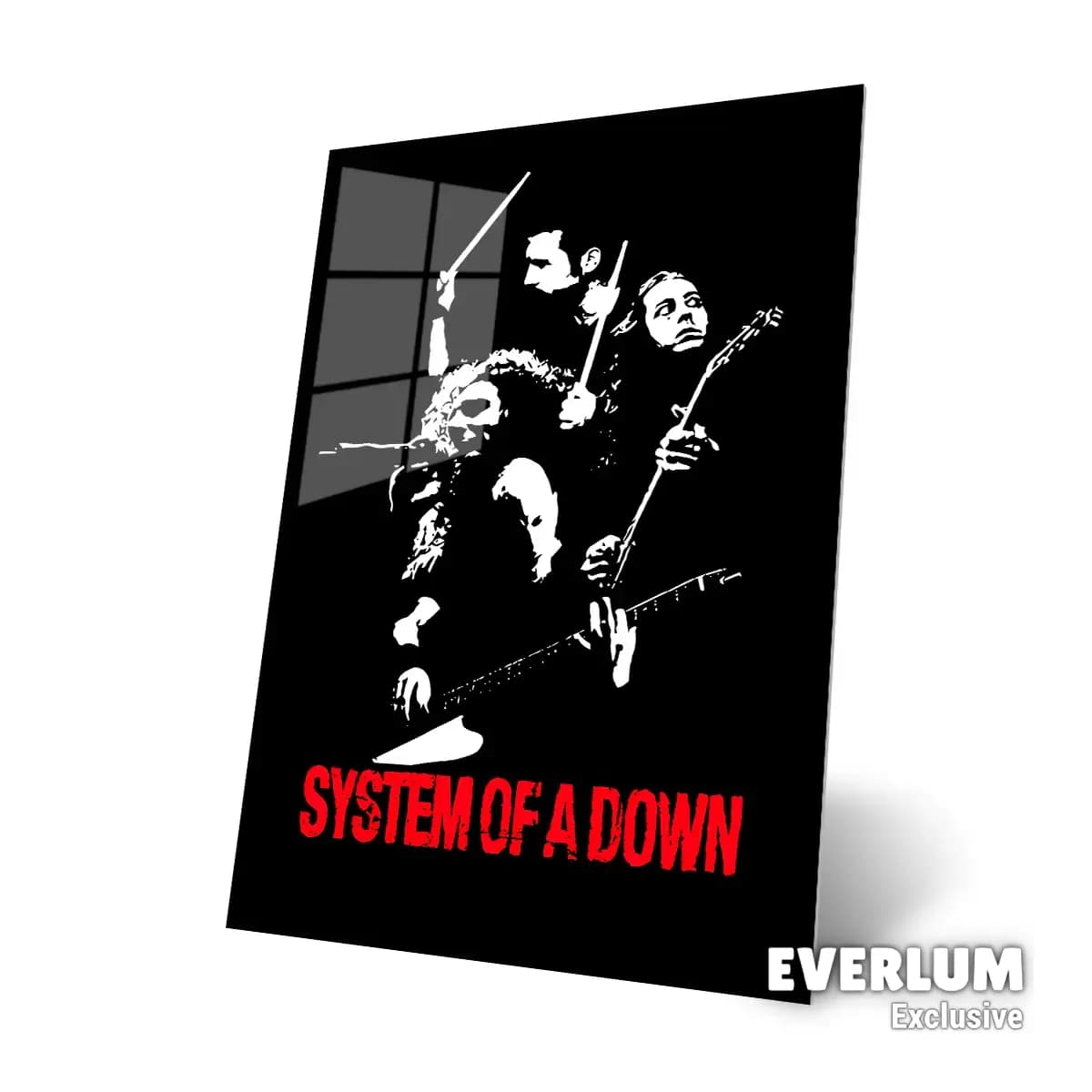 متال پوستر System of a Down کد N613 — تصویر ۳