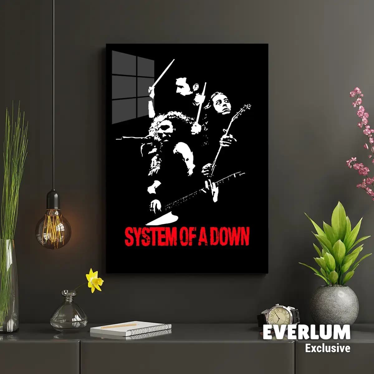متال پوستر System of a Down کد N613 — تصویر ۲