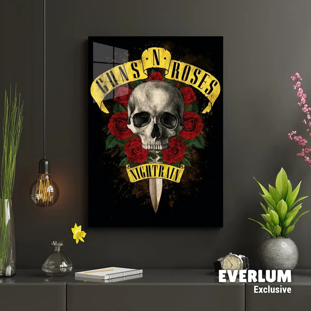 متال پوستر Guns N’ Roses کد N211 — تصویر ۲