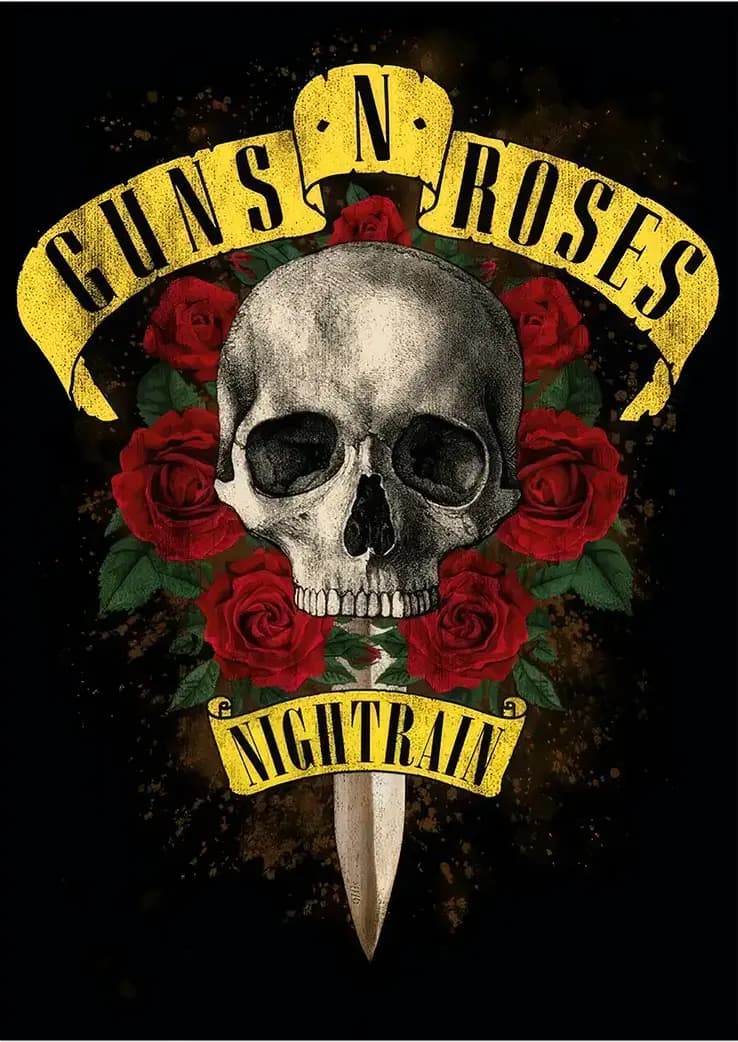 متال پوستر Guns N’ Roses کد N211