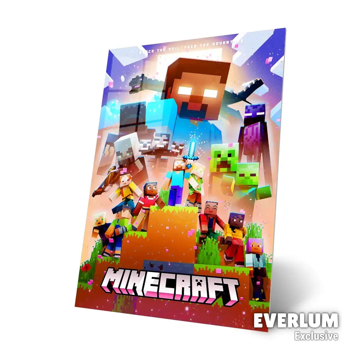 متال پوستر بازی Minecraft کد N601 — تصویر ۳