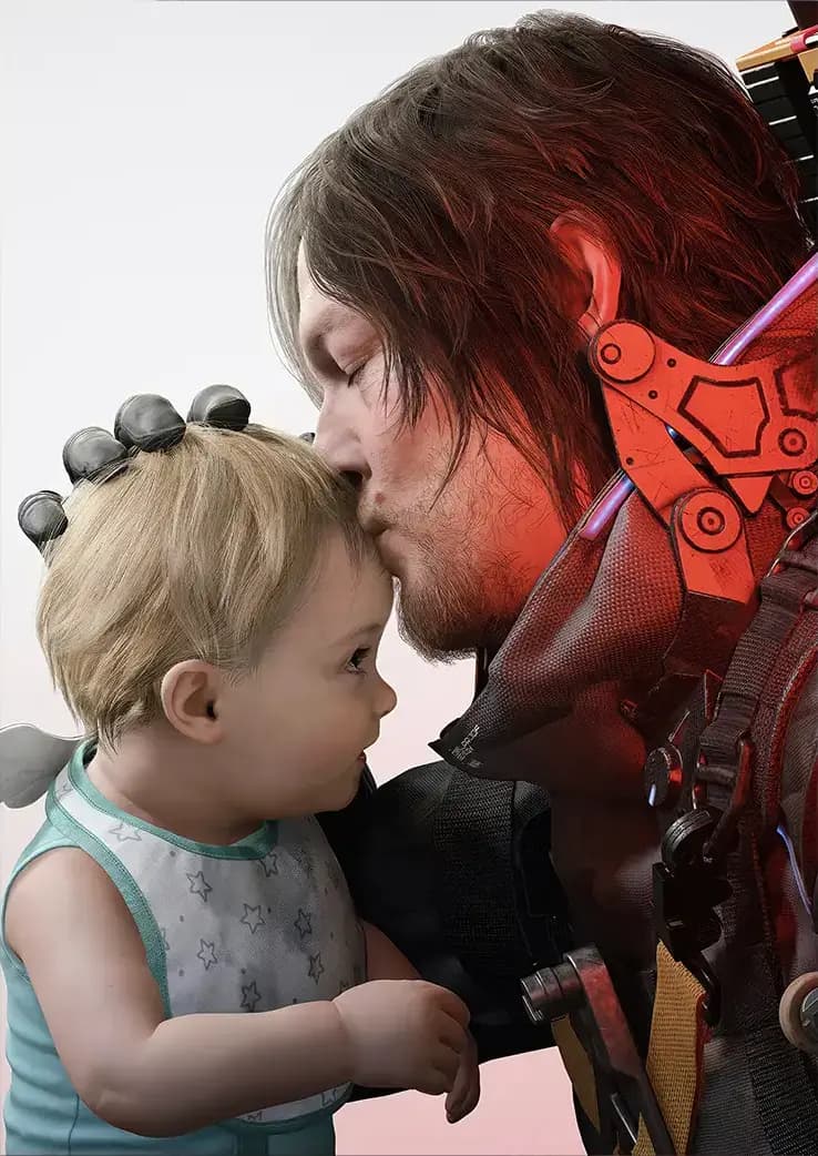 متال پوستر بازی Death Stranding کد N202