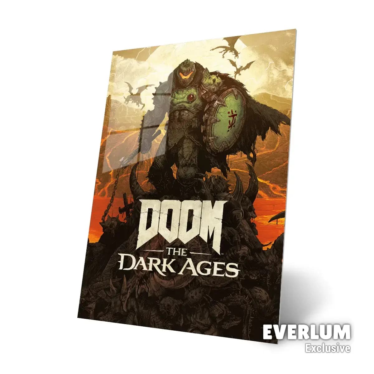متال پوستر بازی Doom: The Dark Ages کد N202 — تصویر ۳
