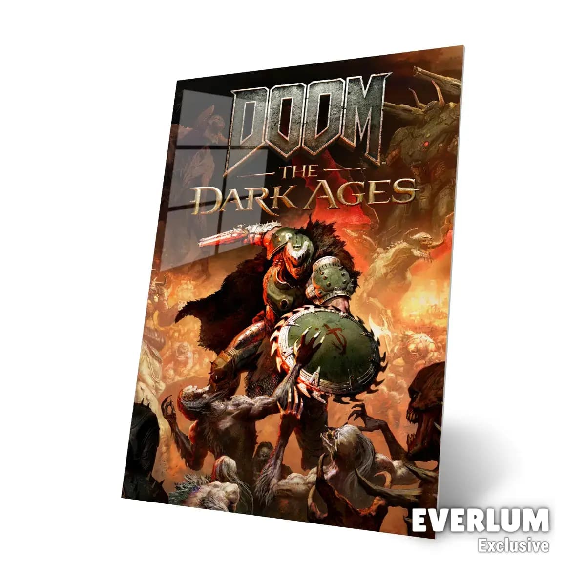متال پوستر بازی Doom: The Dark Ages کد N201 — تصویر ۳
