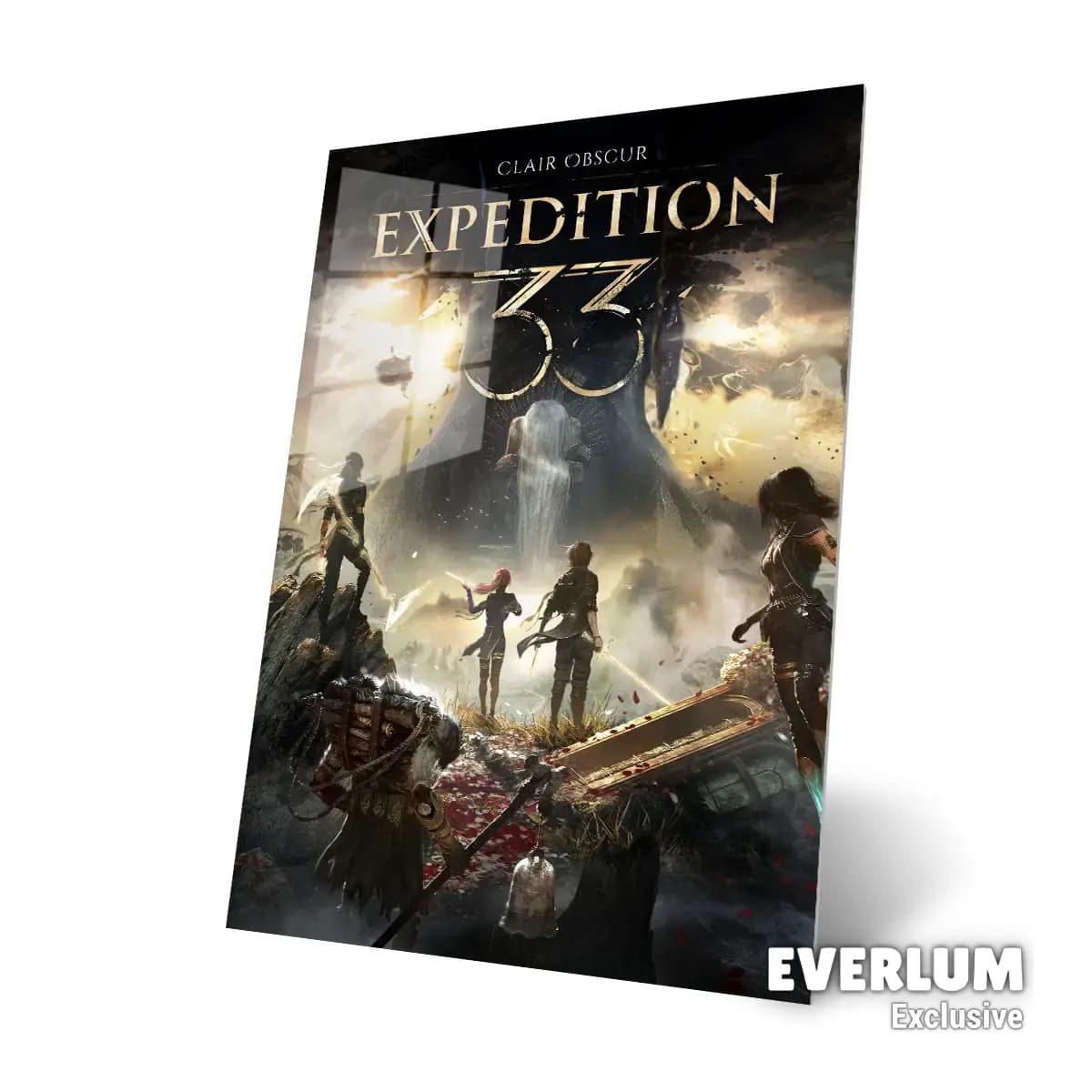 متال پوستر بازی Clair Obscur: Expedition 33 کد N201 — تصویر ۳