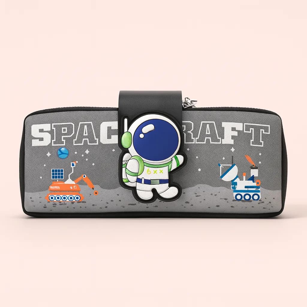 جامدادی طرح فضانورد – Spacecraft (دو رنگ) — تصویر ۲