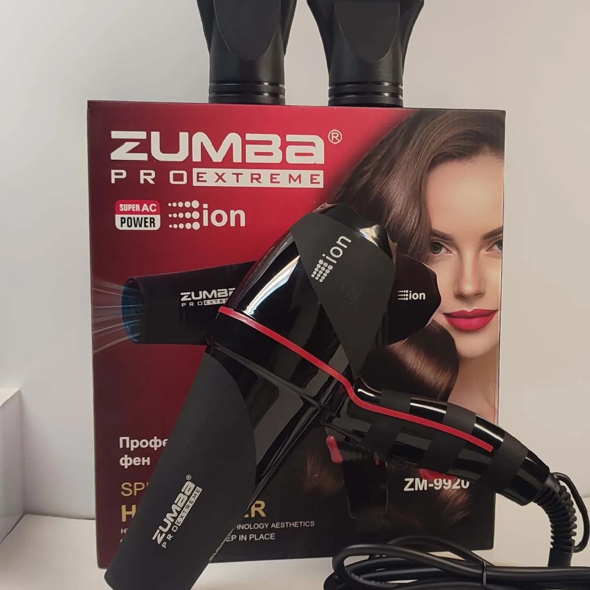 سشوار ZUMBA PRO EXTREME مدل ZM-9920 — تصویر ۳
