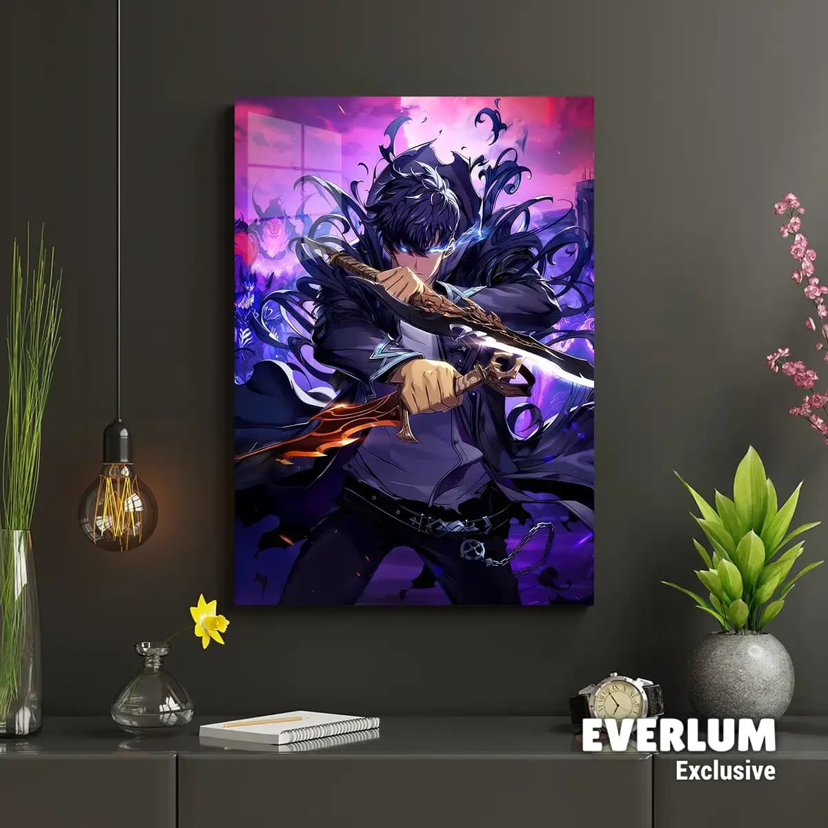 متال پوستر انیمه Solo Leveling کد N204 — تصویر ۲