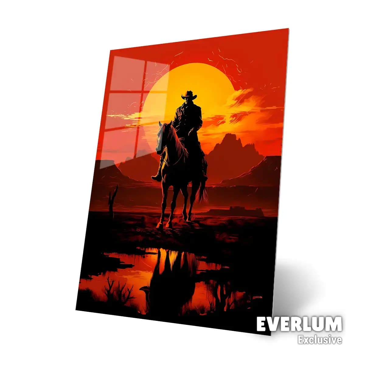 متال پوستر بازی Red Dead Redemption کد N607 — تصویر ۳