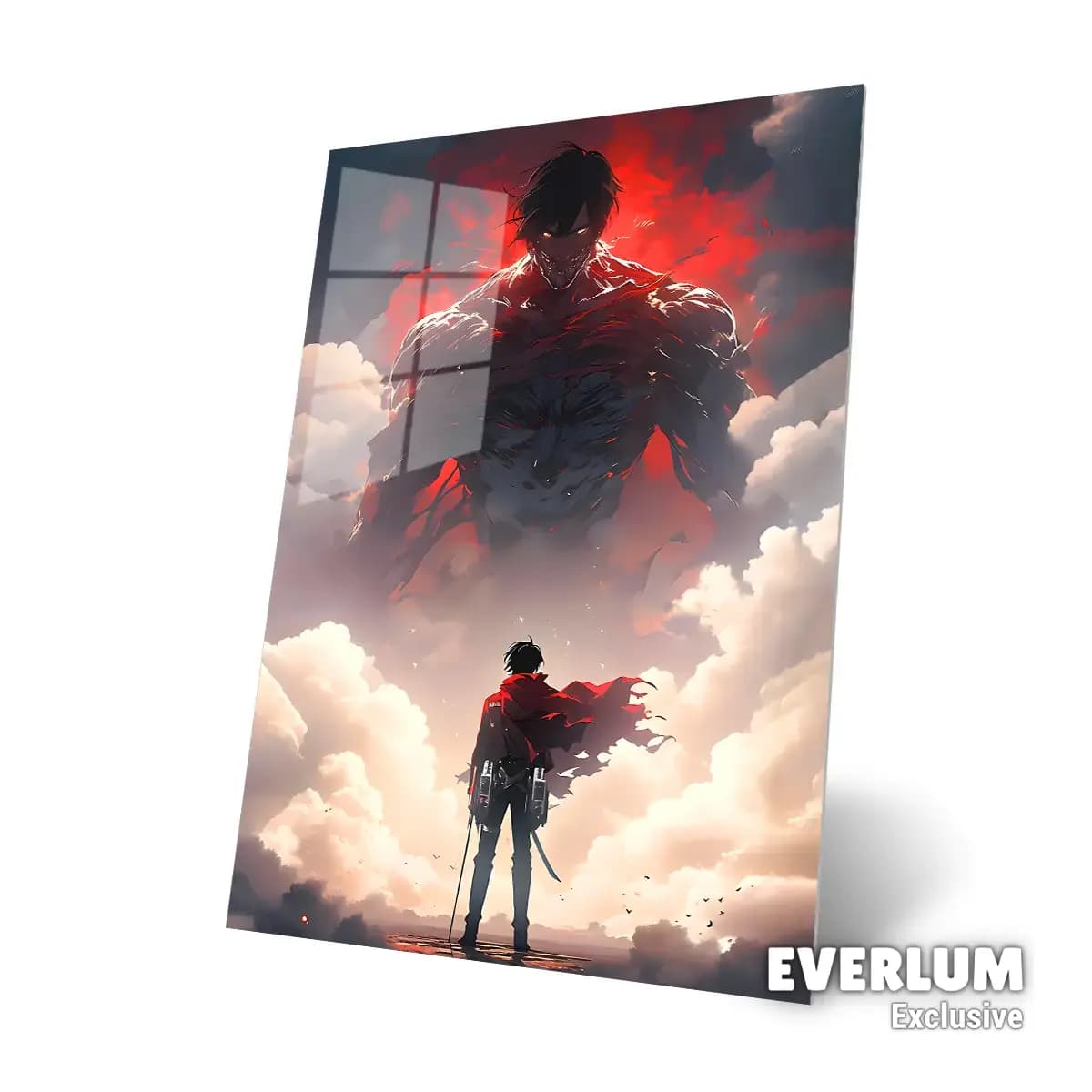 متال پوستر انیمه Attack on Titan کد N603 — تصویر ۳